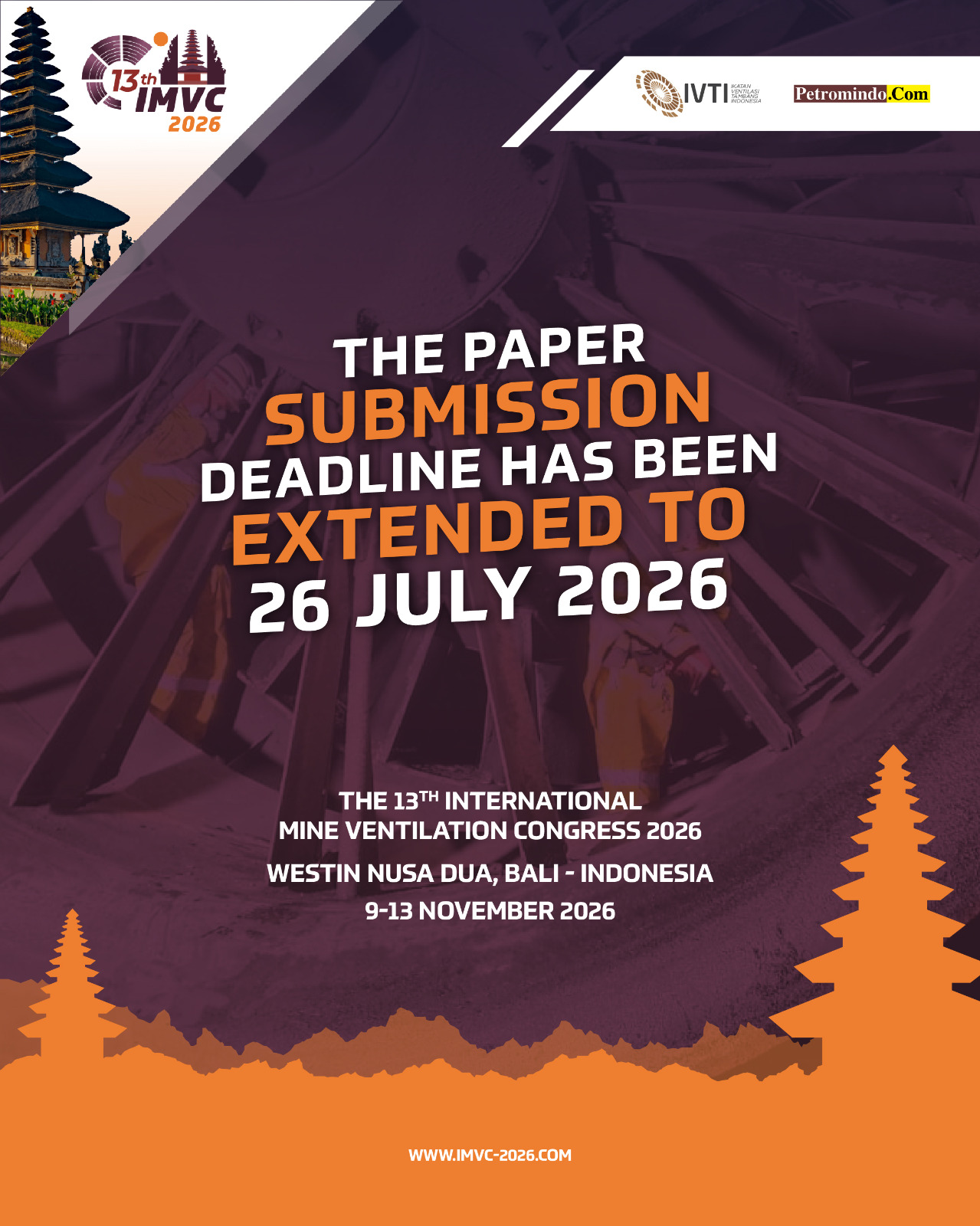 Paper Submission Deadline Extended