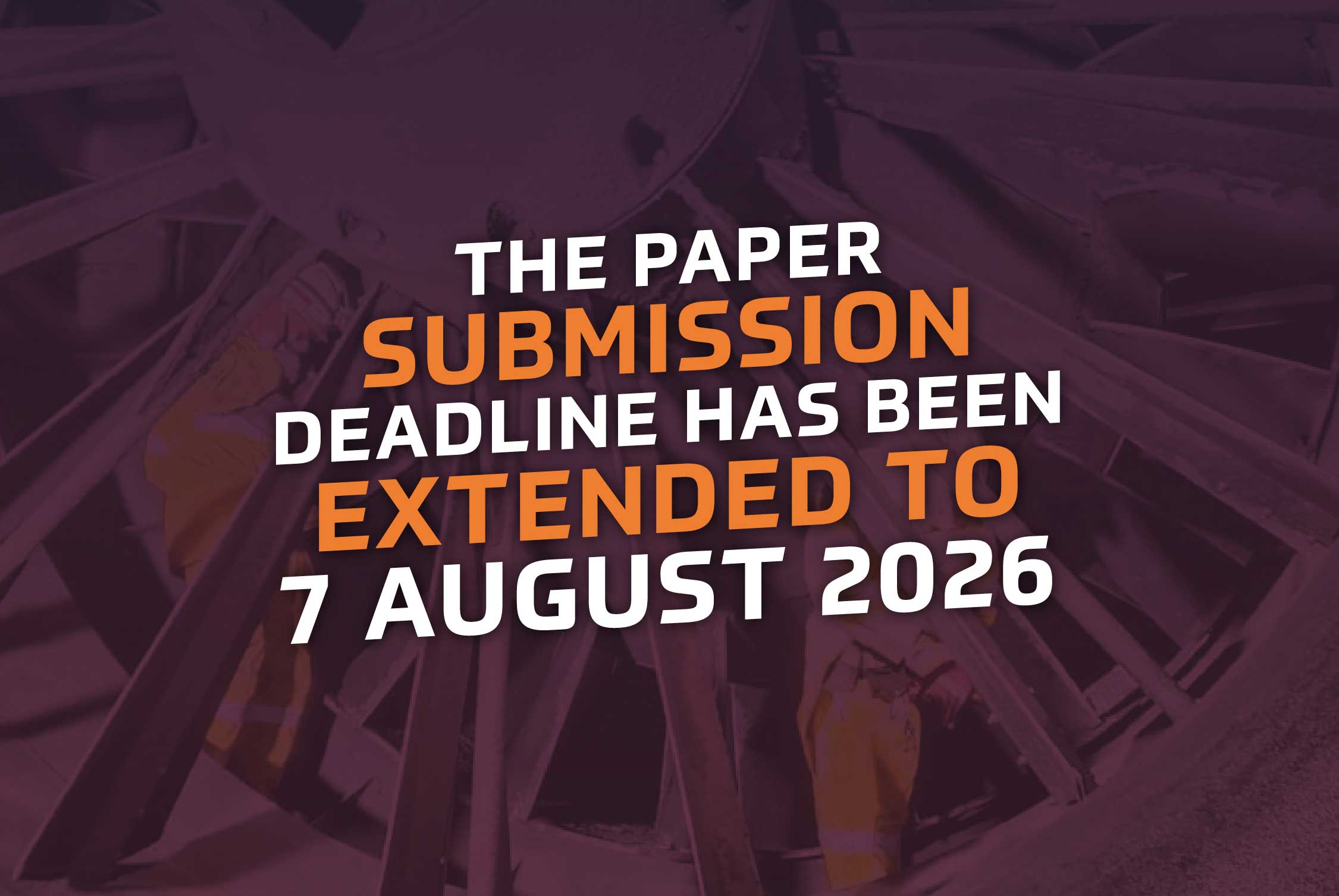 Paper Submission Deadline Extended